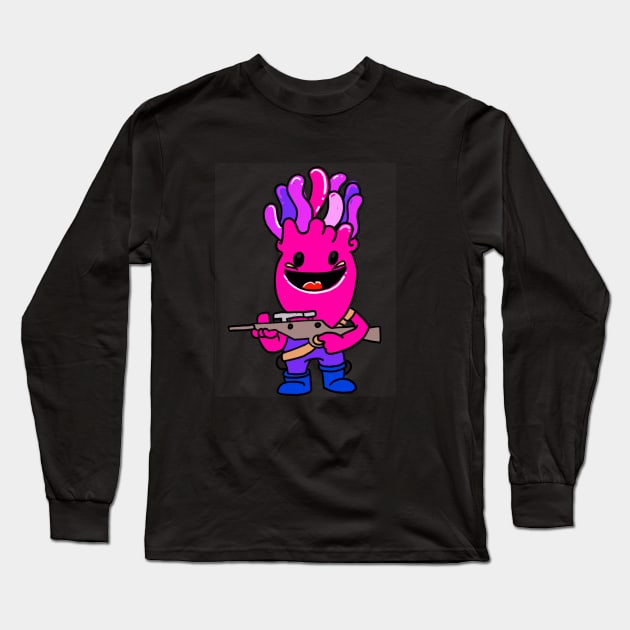 gunner Long Sleeve T-Shirt by xpen